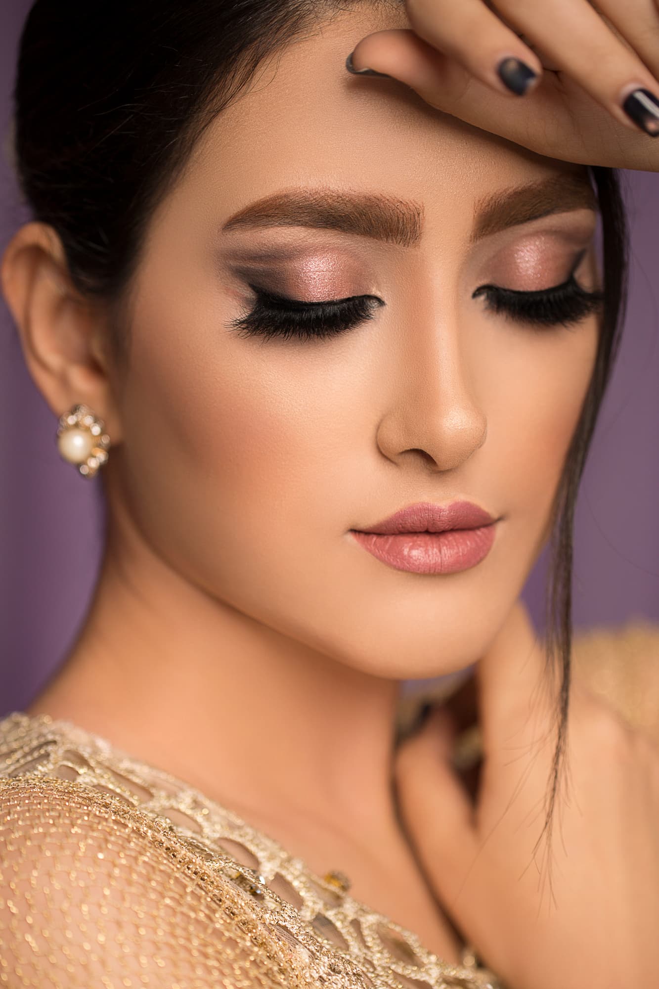 Bridal makeup by The Professional Makeup Studio